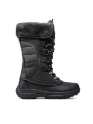 CMP Śniegowce Thalo Wmn Snow Boot Wp 30Q4616 Czarny. Czarne trapery i śniegowce CMP, ze skóry. Za 699.99 zł.