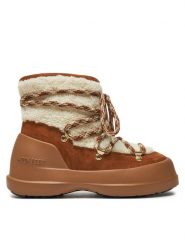 Moon Boot Śniegowce Luna Boot Shearling 80D2480020 Brązowy. Brązowe trapery i śniegowce Moon Boot, ze skóry. Za 1,349.00 zł.