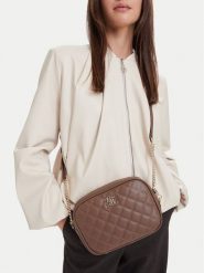 Nine West Torebka CEO-SUBTLE ELEGANCE-LA321-1237 Beżowy ciemny. Brązowe torebki klasyczne Nine West, bez wzorów, ze skóry, bez dodatków. Za 199.99 zł.