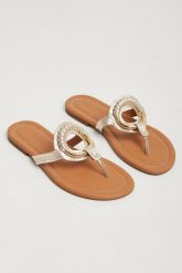 Japonki damskie SEE BY CHLOE. Klapki See By Chloé, bez wzorów, bez obcasa. W wyprzedaży za 668.85 zł.