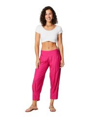 Aller Simplement Spodnie w kolorze różowym rozmiar: 38/40. Różowe spodnie materiałowe Aller Simplement, na co dzień, bez wzorów, z materiału. Za 56.99 zł.