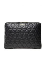 Guess Etui na laptopa GUCS13 QLBK Czarny. Czarne torby na laptopa Guess, z aplikacjami, ze skóry. Za 189.00 zł.