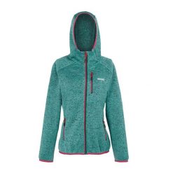 Bluza Polarowa Damska Melanżowy Z Kapturem Newhill. Niebieskie bluzy Regatta, xl, bez wzorów, z polaru, z kapturem. Za 112.99 zł.