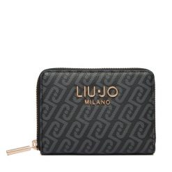 Portfel Liu Jo. Czarne portfele Liu Jo, bez wzorów. Za 249.99 zł.