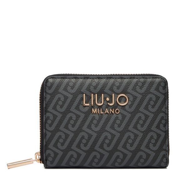 Portfel Liu Jo. Czarne portfele Liu Jo, bez wzorów. Za 249.99 zł.