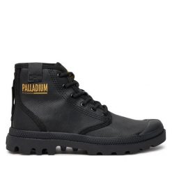 Trapery Palladium. Czarne trapery i śniegowce Palladium. Za 399.99 zł.