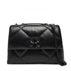 Torebka Tory Burch. Czarne listonoszki Tory Burch, bez wzorów, bez dodatków. Za 3,189.00 zł.