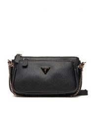 Guess Torebka Noelle II Mini HWZG96 72710 Czarny. Czarne torebki klasyczne Guess, z aplikacjami, ze skóry, bez dodatków. Za 549.99 zł.
