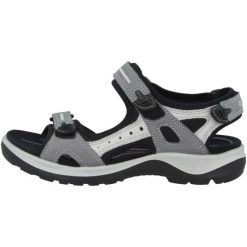 Buty do chodzenia damskie Ecco Offroad Titanium. Szare trekkingi ecco, z gumy, trekkingowe. Za 604.00 zł.