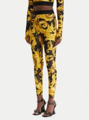 Versace Jeans Couture Legginsy 80HAC101 JS532 Czarny Slim Fit. Czarne legginsy Versace Jeans Couture, bez wzorów, z jeansu. Za 829.99 zł.