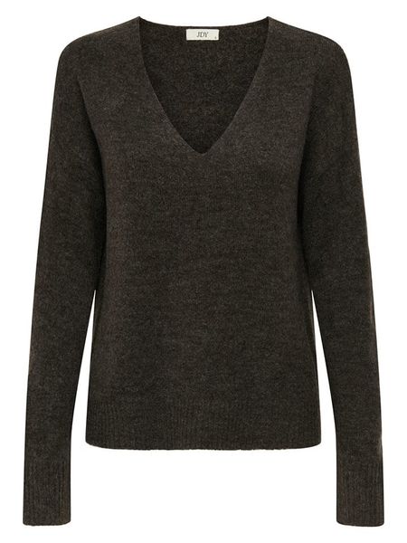 JDY Sweter "Elanora" w kolorze brązowym rozmiar: M. Brązowe swetry JDY, m, bez wzorów, bez ramiączek. Za 103.37 zł.