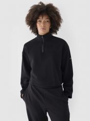 4F Bluza w kolorze czarnym rozmiar: XL. Czarne bluzy 4f, xl, bez wzorów, bez kaptura. Za 61.60 zł.
