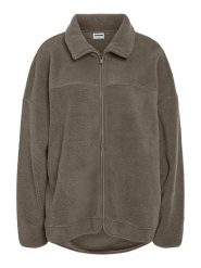 Noisy may Kurtka polarowa w kolorze szarobrązowym rozmiar: M. Brązowe kurtki Noisy may, m, bez wzorów, z polaru, bez kaptura. Za 83.62 zł.