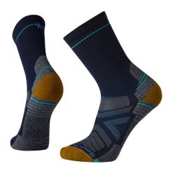 Skarpety trekkingowe Smartwool Hike Light Cushion Crew. Niebieskie skarpety Smartwool, bez wzorów, z wełny. Za 96.99 zł.