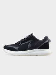 4F Buty sneakersy ALL-YEAR z wkładką Ortholite damskie - czarne 36. Czarne obuwie sportowe 4f, z materiału, bez zapięcia. W wyprzedaży za 139.99 zł.