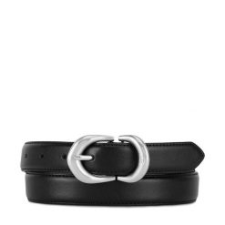 Pasek Damski GINO ROSSI. Czarne paski Gino Rossi, bez wzorów. Za 129.99 zł.