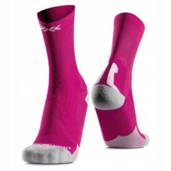 Skarpety unisex X-Socks Bike Perform Crew Power Purple V114. Czerwone skarpety X Socks, bez wzorów. Za 120.00 zł.