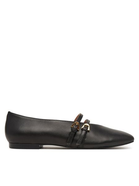 Coccinelle Baleriny Coccinellerisako Smooth E4 U6F 19 01 01 Czarny. Czarne baleriny Coccinelle, bez wzorów, ze skóry, bez obcasa. Za 899.99 zł.