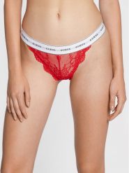 Guess Figi brazylijskie Belle O97E01 KBBT0 Czerwony. Czerwone figi Guess, xs, z aplikacjami, z syntetyku. Za 69.99 zł.