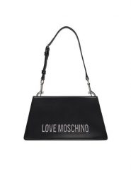 LOVE MOSCHINO Torebka JC4095PP1NLL000B Czarny. Czarne torebki klasyczne Love Moschino, bez wzorów, ze skóry, bez dodatków. Za 799.99 zł.