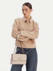 Guess Torebka Dita HWPD76 02210 Beżowy. Brązowe torebki klasyczne Guess, z aplikacjami, ze skóry, bez dodatków. Za 589.99 zł.