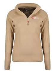 Canadian Peak Bluza polarowa "Tugeak" w kolorze beżowym rozmiar: XL. Brązowe bluzy Canadian Peak, xl, bez wzorów, z polaru, bez kaptura. Za 74.46 zł.