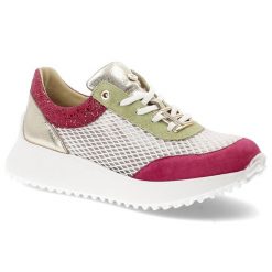 Różowe Sneakersy Armodo Obuwie Damskie Premium. Czerwone obuwie sportowe Armodo, z jeansu, bez zapięcia. Za 359.00 zł.