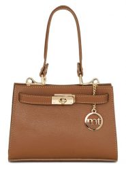 Mia Tomazzi Skórzana torebka "Zacconi" w kolorze jasnobrązowym - 24 x 14 x 8 cm rozmiar: onesize. Brązowe torby na ramię Mia Tomazzi, bez wzorów, z materiału, przez ramię, bez dodatków. Za 260.99 zł.