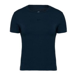Koszulka damska Nike Sportswear Chill Knit. Niebieskie bluzki Nike, xl, bez wzorów, sportowe, bez kołnierzyka, bez ramiączek. Za 119.99 zł.