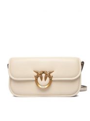 PINKO Torebka Love Box Baguette Al 25-26 PLTT 105083 A26L Écru. Torebki klasyczne Pinko, bez wzorów, ze skóry, bez dodatków. Za 1,649.00 zł.