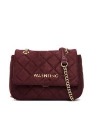 Valentino Torebka Ocarina VBSA9B05 Bordowy. Czerwone listonoszki Valentino, bez wzorów, ze skóry, bez dodatków. Za 589.99 zł.