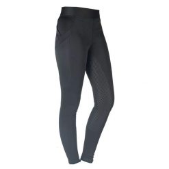 Legginsy jeździeckie damskie HORKA Kate. Szare legginsy Horka, bez wzorów, z poliesteru. Za 301.00 zł.