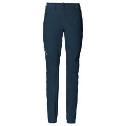 Spodnie damskie VAUDE Scopi II. Niebieskie spodnie sportowe Vaude, na lato, bez wzorów, z poliamidu, trekkingowe. Za 562.15 zł.