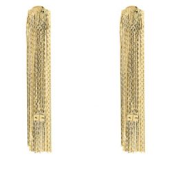 Klips Elisabetta Franchi. Żółte kolczyki Elisabetta Franchi, złote, z klipsem. Za 969.99 zł.