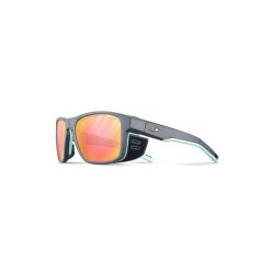 Okulary przeciwsłoneczne JULBO SHIELD M fotochrom szary Glare Control kat. 2>3. Szare okulary przeciwsłoneczne JULBO, bez wzorów, sportowe. Za 849.00 zł.