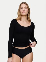 Triumph Koszulka piżamowa Bauty Layers 10225060 Czarny Slim Fit. Czarne koszule nocne Triumph, s, bez wzorów, z lyocellu, bez ramiączek. Za 129.99 zł.