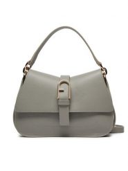 Furla Torebka Flow Mini Top Handle WB01032-BX2045-3291S-1007 Szary. Szare torebki klasyczne Furla, bez wzorów, ze skóry, bez dodatków. Za 1,849.00 zł.