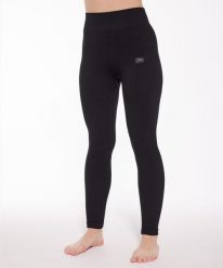 Legginsy damskie Brubeck JOGA MERINO. Zielone legginsy Brubeck, xl, bez wzorów, z materiału, długie. Za 199.99 zł.