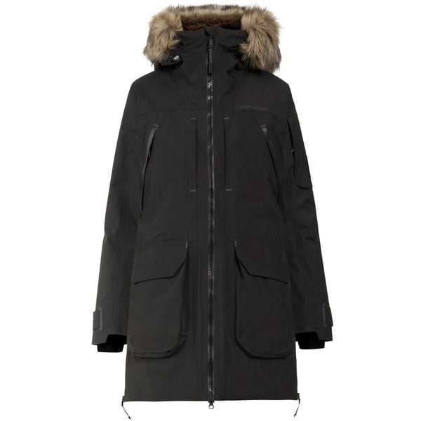 Parka damska Didriksons Ceres. Czarne parki Didriksons, m, z futra, bez kaptura. Za 1,573.00 zł.