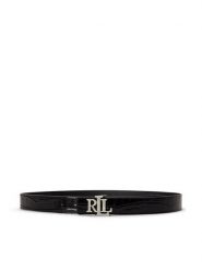 LAUREN RALPH LAUREN Pasek 412P18557001 Czarny. Czarne paski Lauren Ralph Lauren, bez wzorów, ze skóry. Za 519.99 zł.