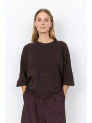 Soyaconcept Sweter "Orlean" w kolorze ciemnobrązowym rozmiar: XL. Brązowe swetry Soyaconcept, xl, bez wzorów, bez ramiączek. Za 164.95 zł.
