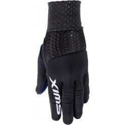 Swix rękawice damskie Triac Light, czarne, 8/L. Czarne rękawiczki Swix, bez wzorów, z lycry, sportowe. W wyprzedaży za 166.00 zł.