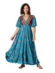 Ipanima Sukienka w kolorze niebieskim rozmiar: 34-40. Niebieskie sukienki Ipanima, bez wzorów, klasyczne, bez kołnierzyka, bez ramiączek, maxi. Za 86.99 zł.