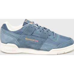 Reebok Classic - Buty. Niebieskie obuwie sportowe Reebok Classic, z gumy, bez zapięcia, Reebok Classic. W wyprzedaży za 349.90 zł.