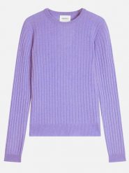 Perfect Cashmere Kaszmirowy sweter "Kylie" w kolorze fioletowym rozmiar: M. Różowe swetry Perfect Cashmere, m, bez wzorów, z kaszmiru, bez ramiączek. Za 372.47 zł.