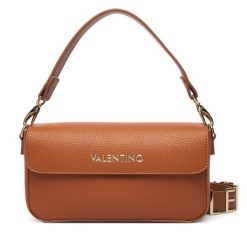 Torebka Valentino. Brązowe torebki klasyczne Valentino, bez wzorów, bez dodatków. Za 529.99 zł.