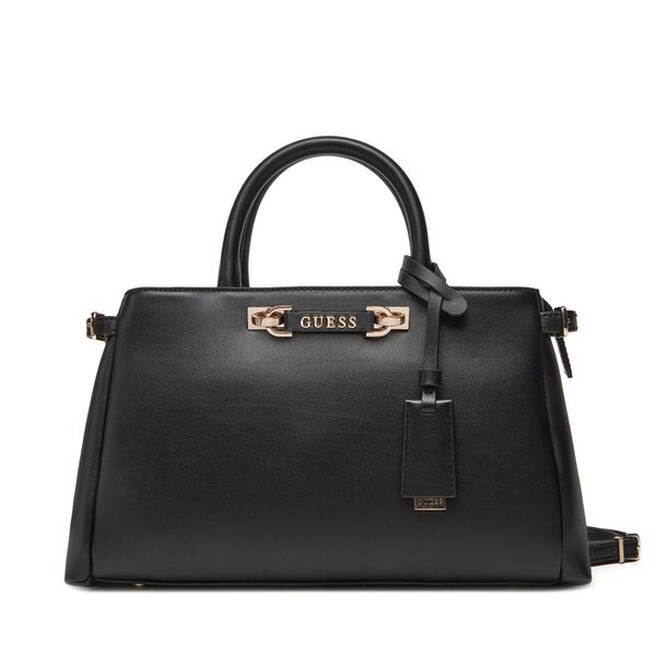 Torebka Guess. Czarne torebki klasyczne Guess, z aplikacjami, bez dodatków. Za 369.99 zł.