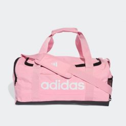 Torba sportowa Linear mały format. Brązowe torby na ramię Adidas, bez wzorów, sportowe, na ramię, bez dodatków. Za 129.99 zł.