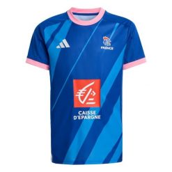 Koszulka Młodzieżowa Ffhb Match. Niebieskia bluzki Adidas, m, bez wzorów, młodzieżowe, bez kołnierzyka, bez ramiączek. Za 299.00 zł.