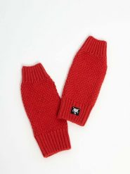 Blutsgeschwister Rękawiczki w kolorze czerwonym rozmiar: onesize. Czerwone rękawiczki Blutsgeschwister, bez wzorów. Za 90.95 zł.
